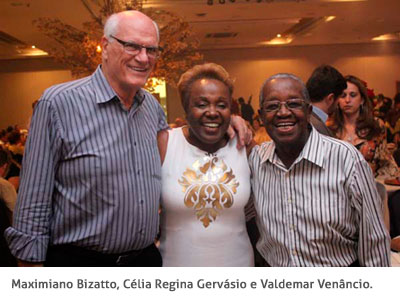 Maximiano Bizatto, Célia Regina Gervásio e Valdemar Venâncio