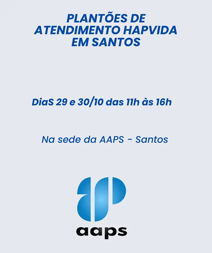 Plantões da Hapvida em Santos