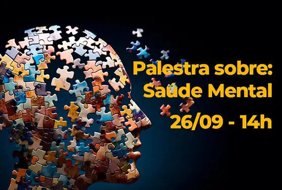 Palestra sobre saúde mental 