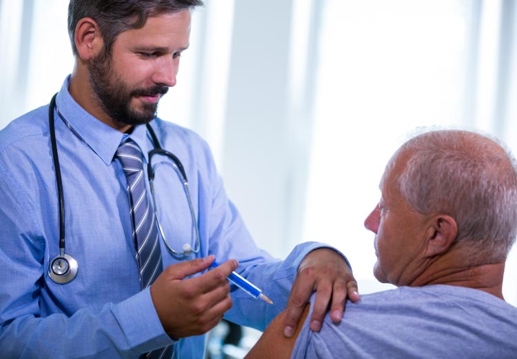 Vacinação contra a gripe