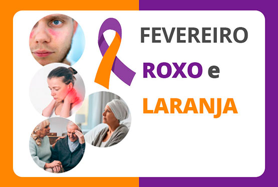 Roxo e laranja na prevenção de quatro doenças 