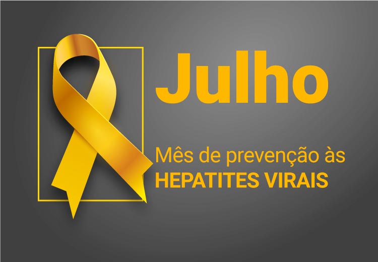 Julho Amarelo - Prevenção às hepatites virais