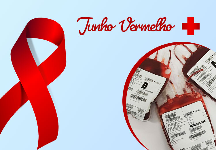 Junho vermelho - doação de sangue