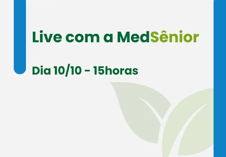 Live com a MedSênior 