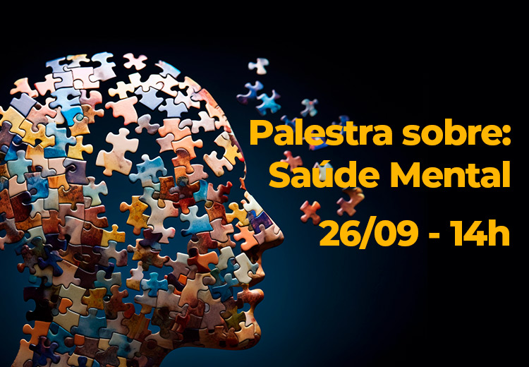 Palestra sobre saúde mental