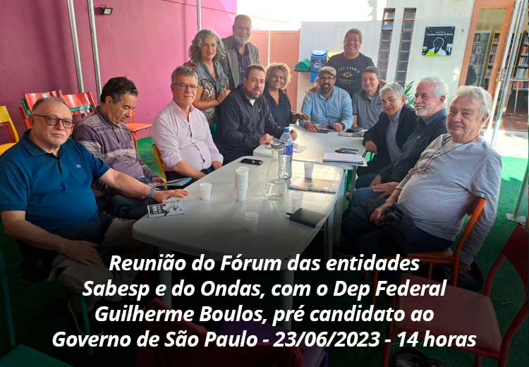 Reunião do forum das entidades Sa