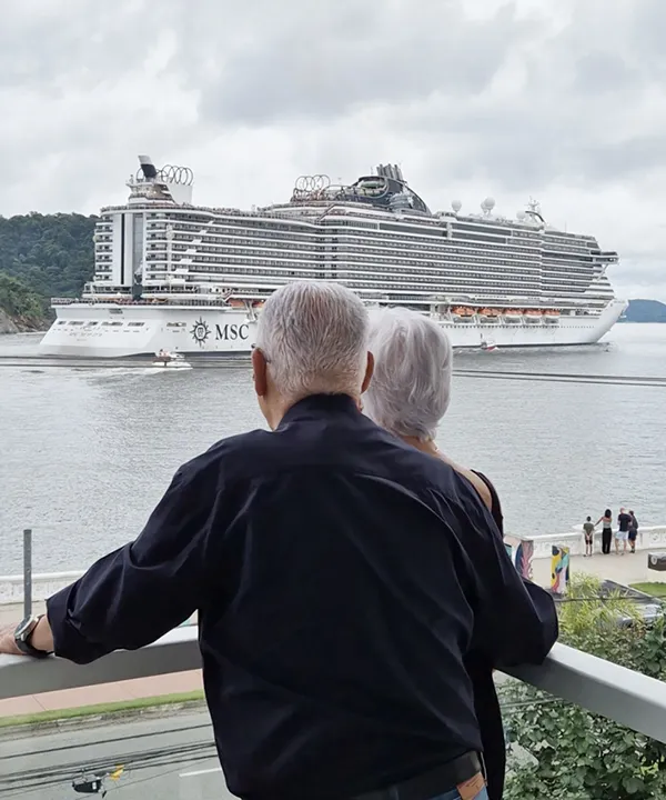 Associados se divertindo na festa