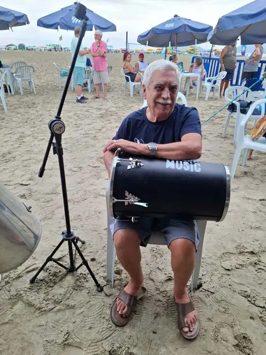 Comemoração dos associados na Barraca de Praia