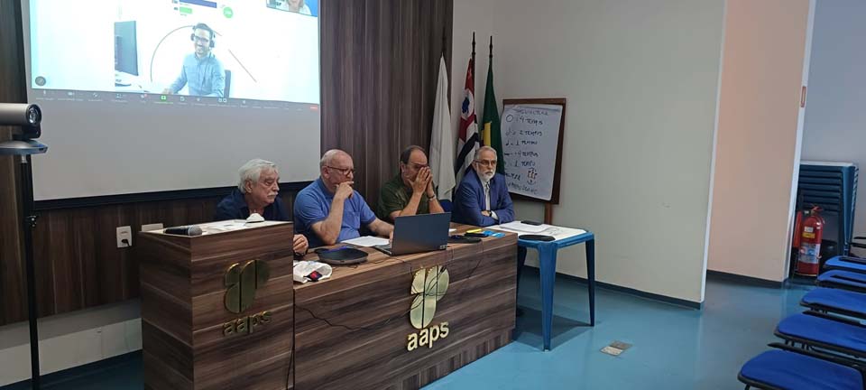 Mesa diretora da Assembleia